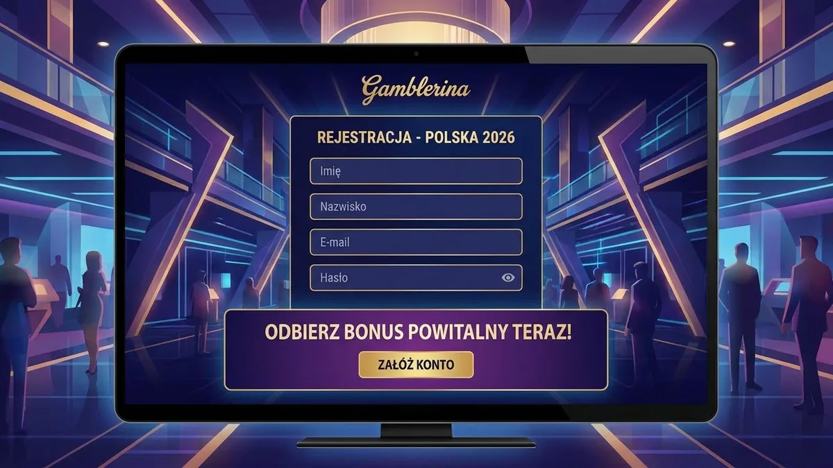 Rejestracja z bonusem w Gamblerina